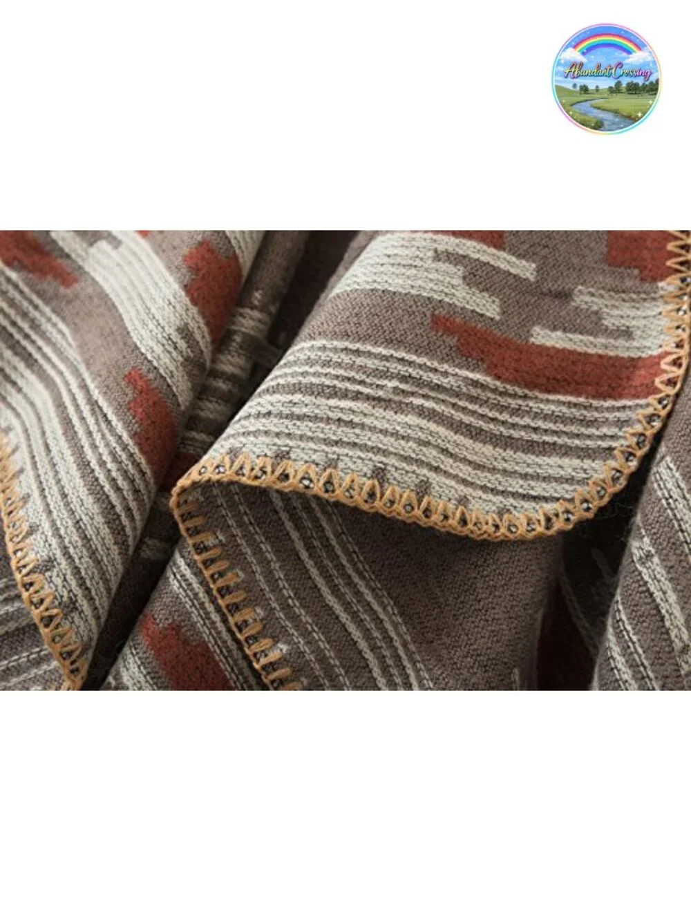 Heavyweight Polyester Sleeveless Knit Poncho Cape Wrap